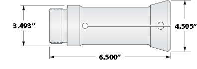 2-1/2" Cleveland Master Collet-DI (Routing MP-2710)