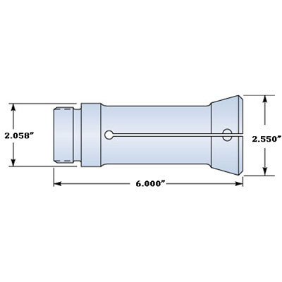 M12 Master Collet, 1-1/4" Capacity, Acme-Gridley