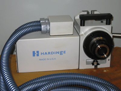 GD5C2 Indexer with manual collet closer and Siemens motor for new Hardinge Bridgeport machines. Contact Hardinge for specific machine information prior to ordering.
