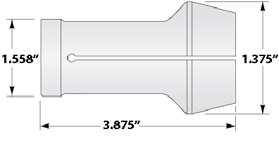 Cleveland 1 1/16 Square Collet