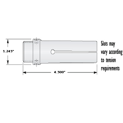 Cone 1" Round Feed Finger