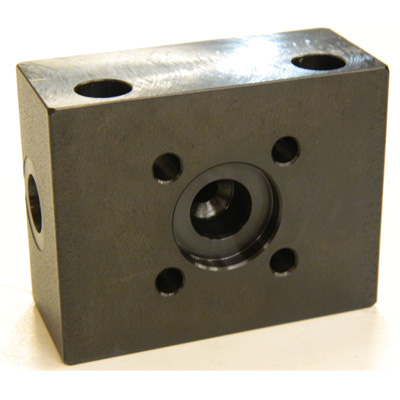 Manifold Mounting Block for use with Horizontal Mount Accumulator (65-0117-1)