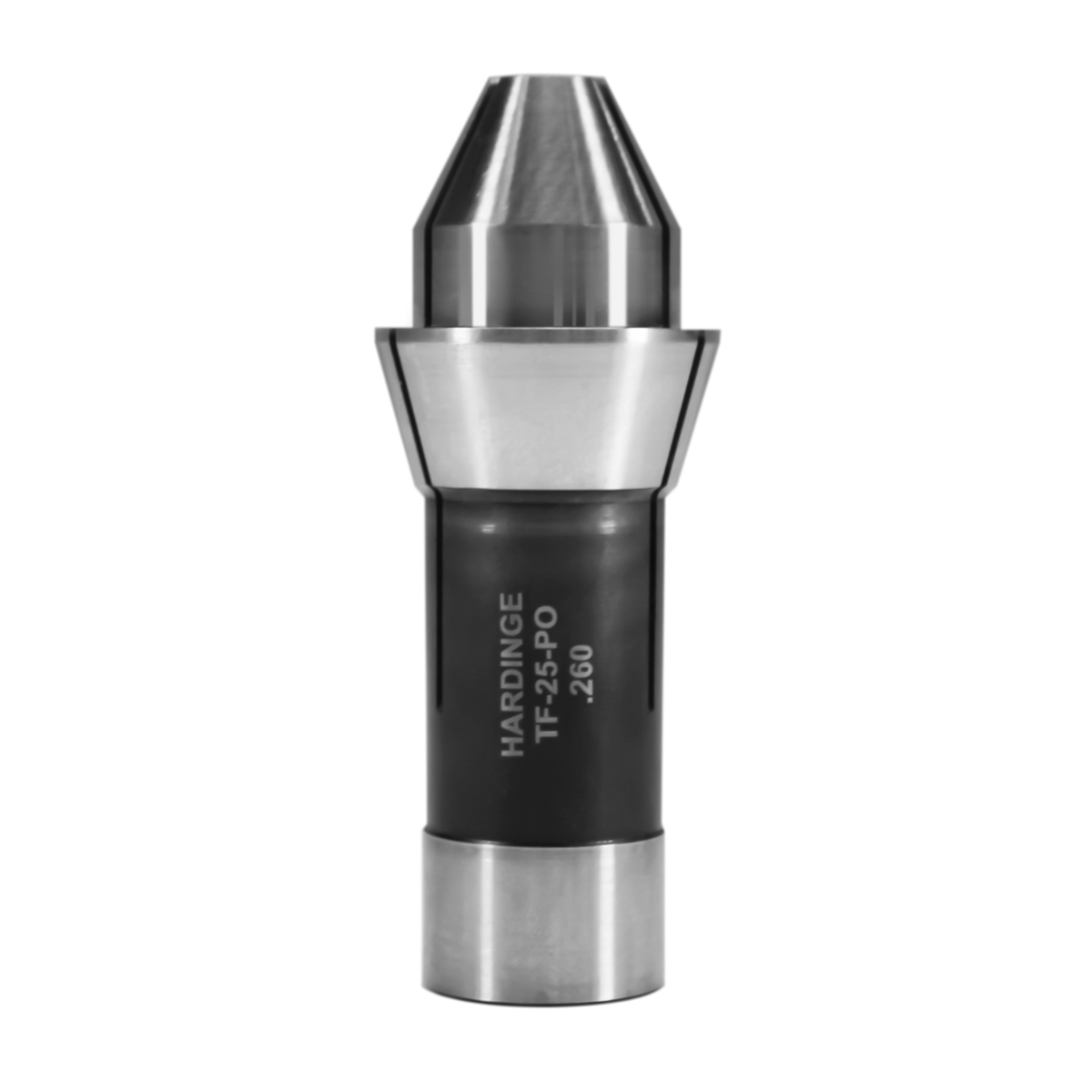 TF25 Extended Nose Swiss Collet .0625" to .813" Round Smooth