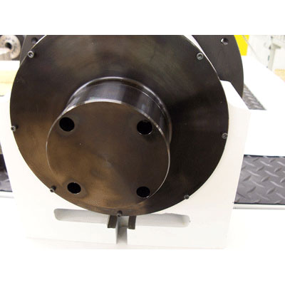Rotary Union Air Kit option for cube trunnion