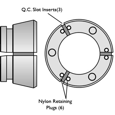 Nylon Retaining Plug